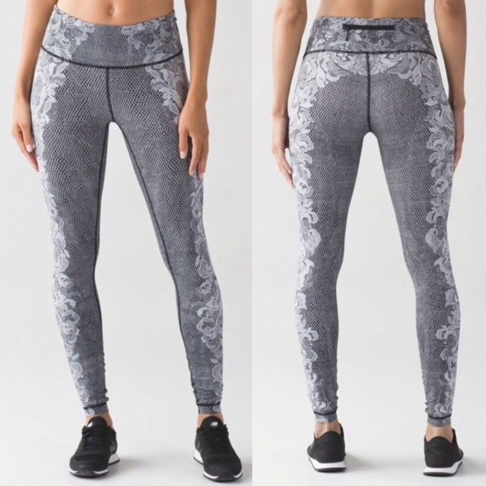 Lululemon Speed Wunder Tight Florence Lace Print